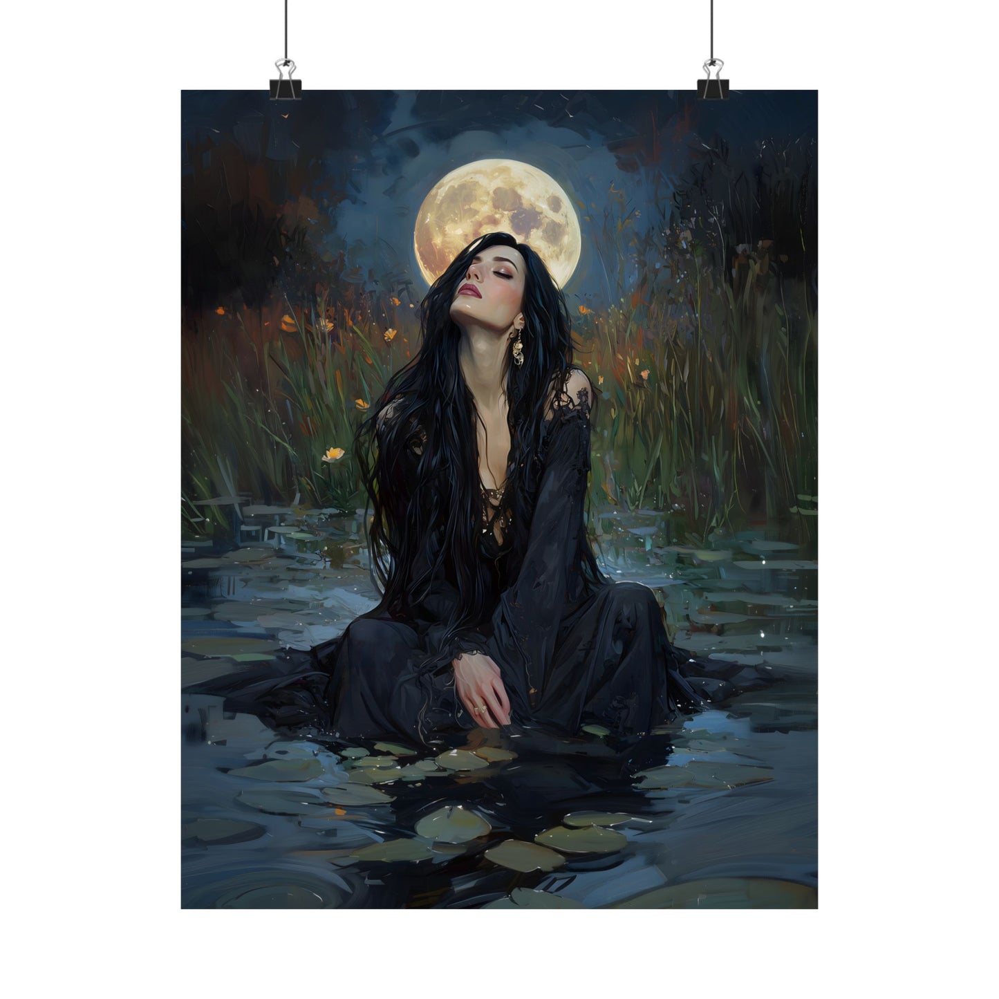 Moonshine Witch Art Print