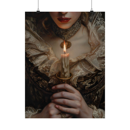 Candle Art Print