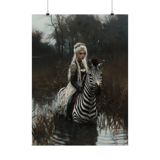 Zebra Art Print