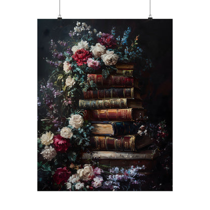 Stack of Books Art Print