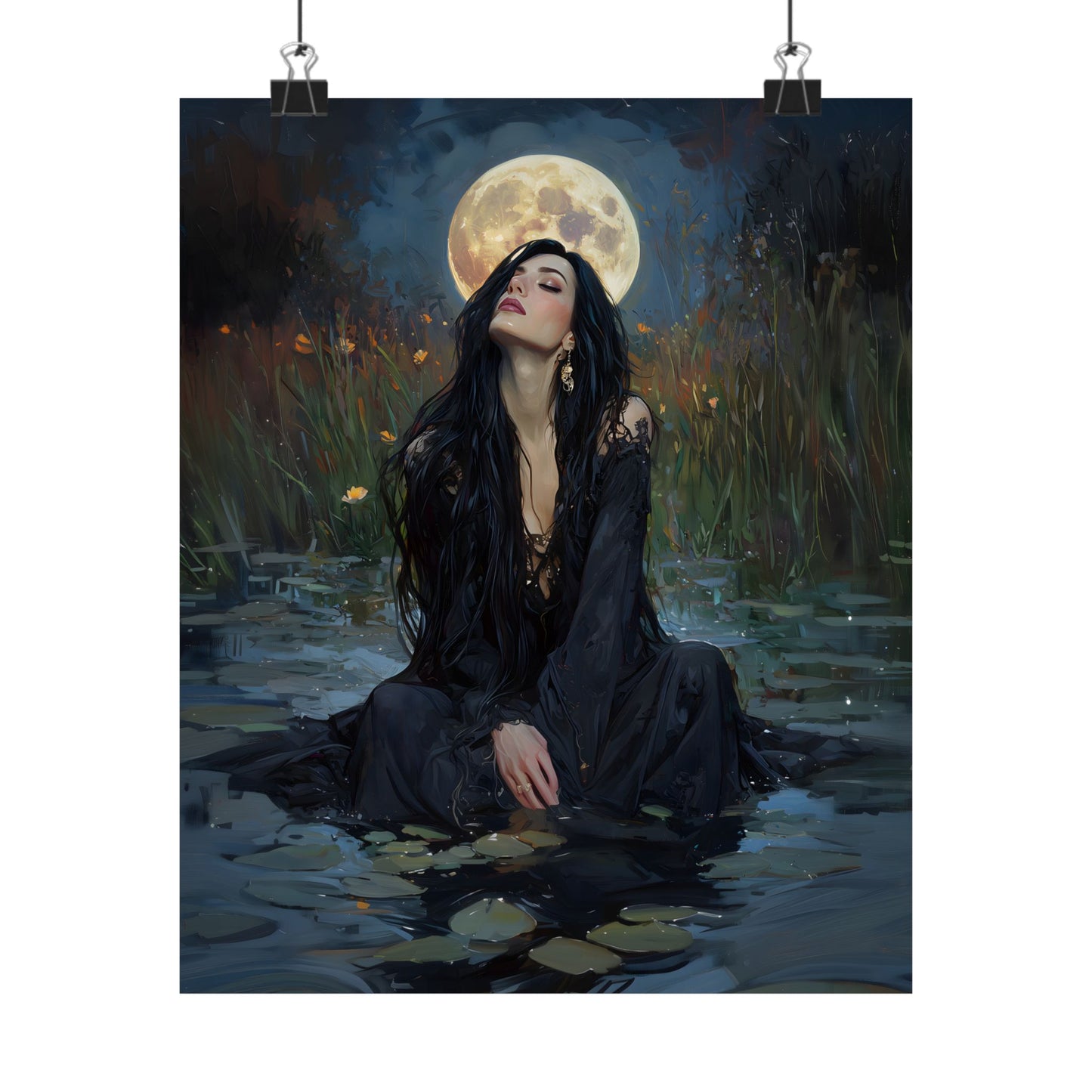 Moonshine Witch Art Print