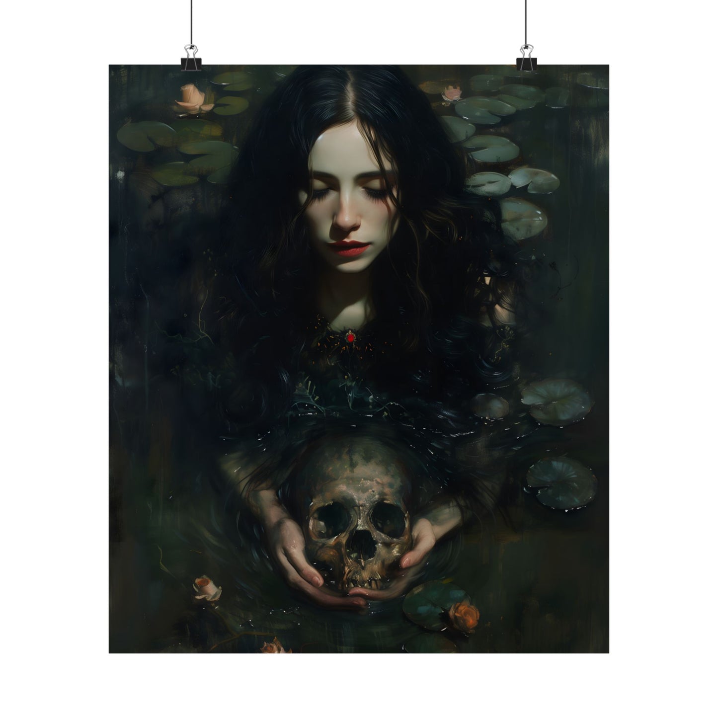 Dark Pond Art Print