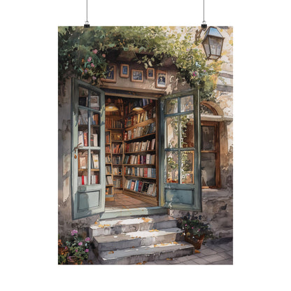 Book Shop Art Print