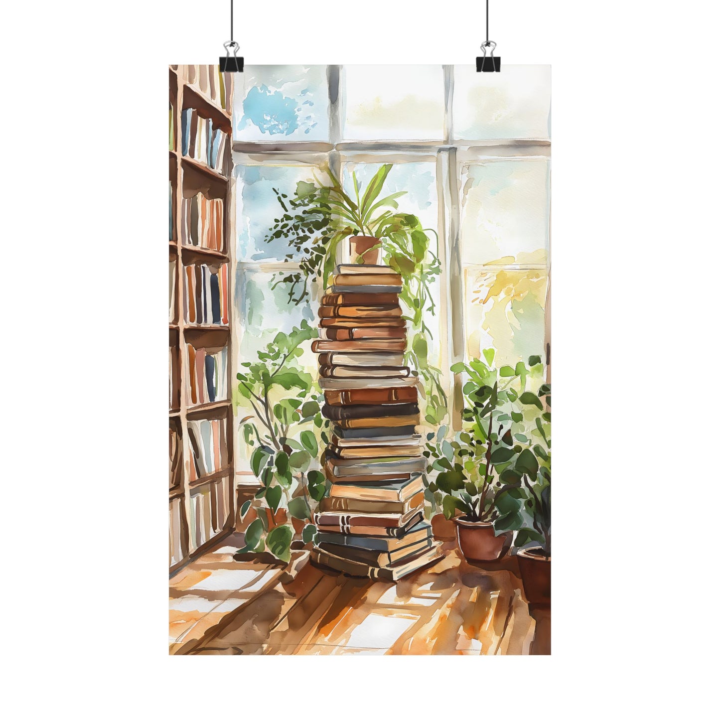 Books Art Print