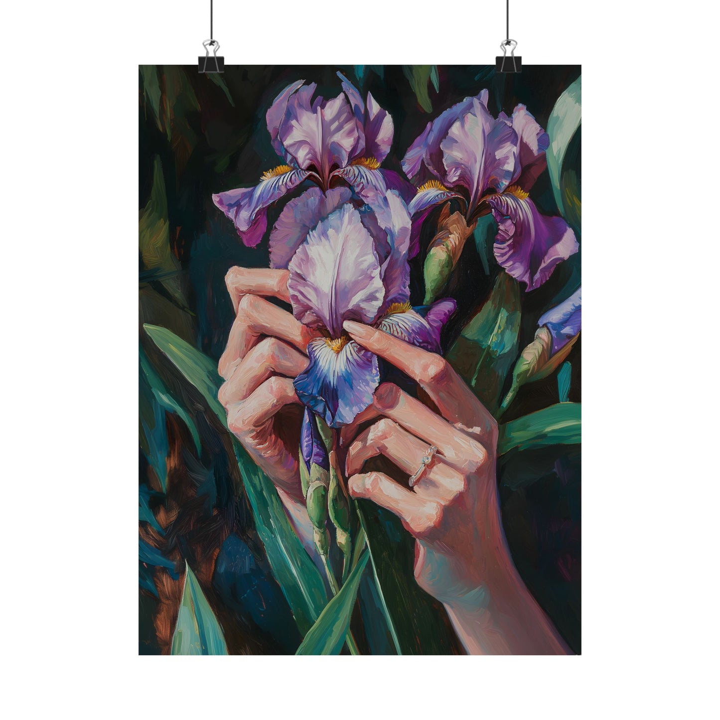 Iris Art Print