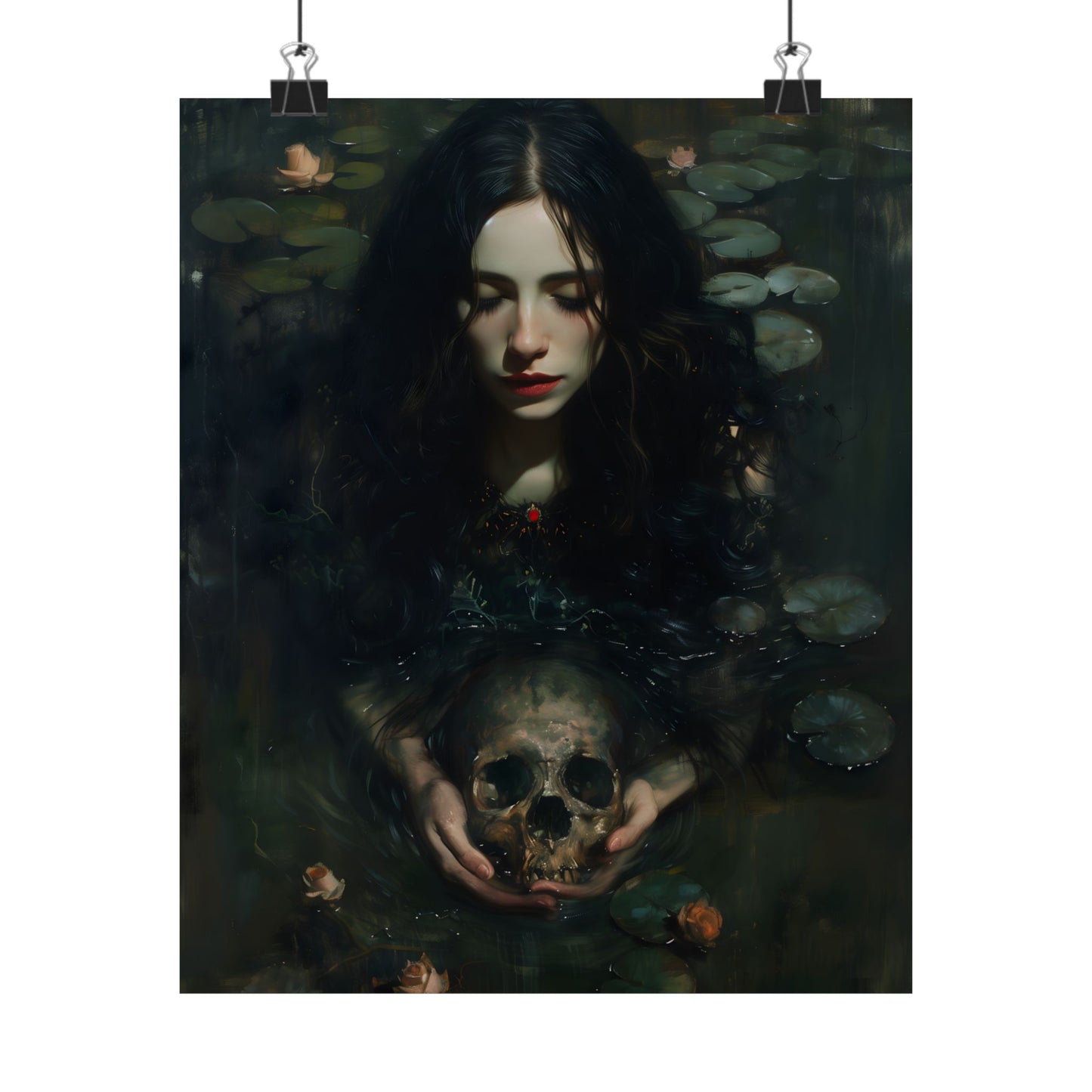 Dark Pond Art Print