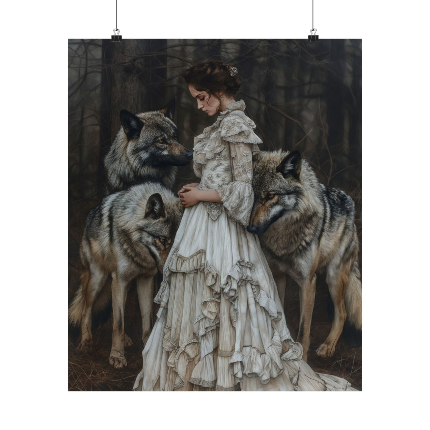 Wolves Art Print