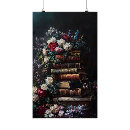 Stack of Books Art Print