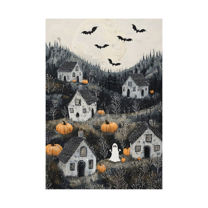 Halloween Town Art Print