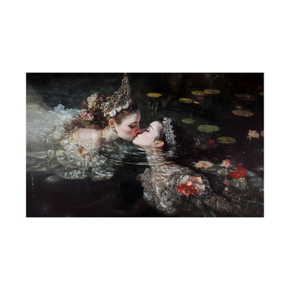 Sapphic Waters Art Print