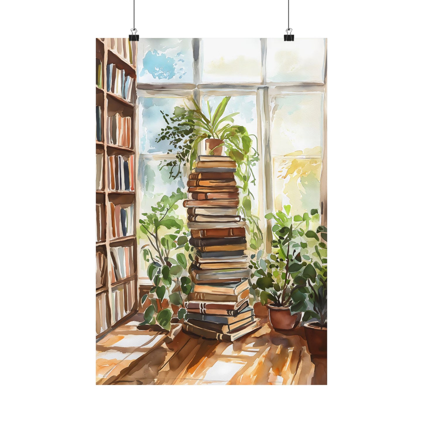 Books Art Print