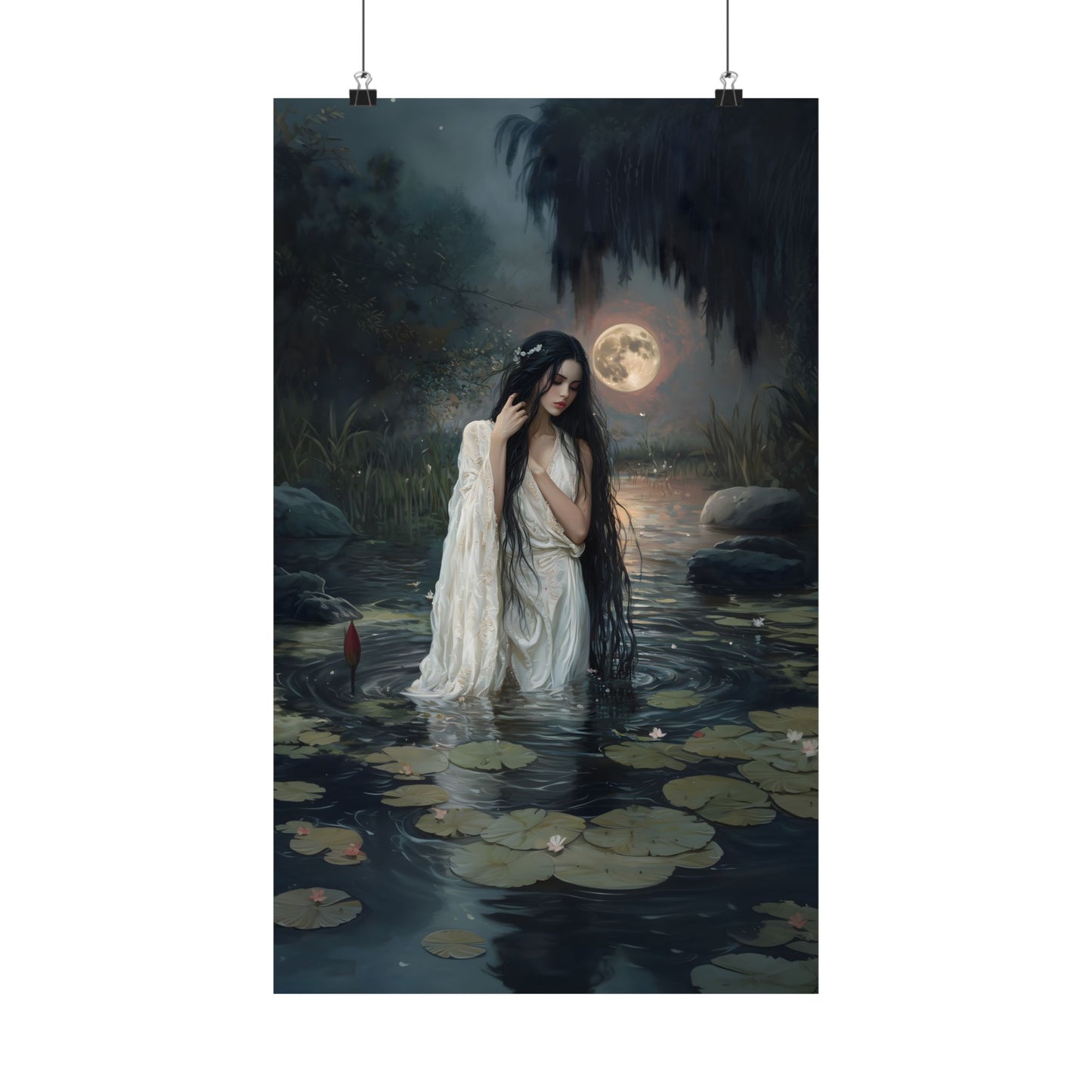 Mystery Lake Art Print