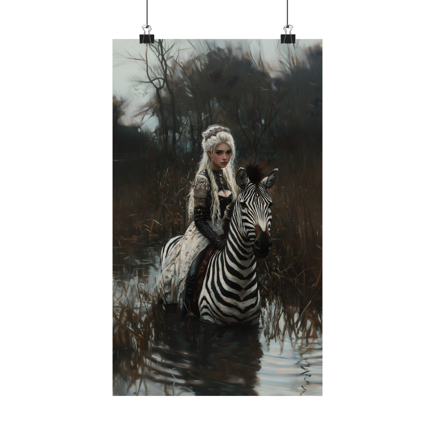 Zebra Art Print