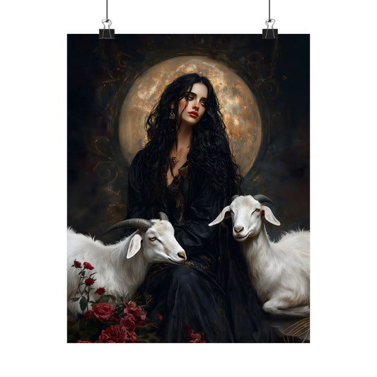 Goats Art Print