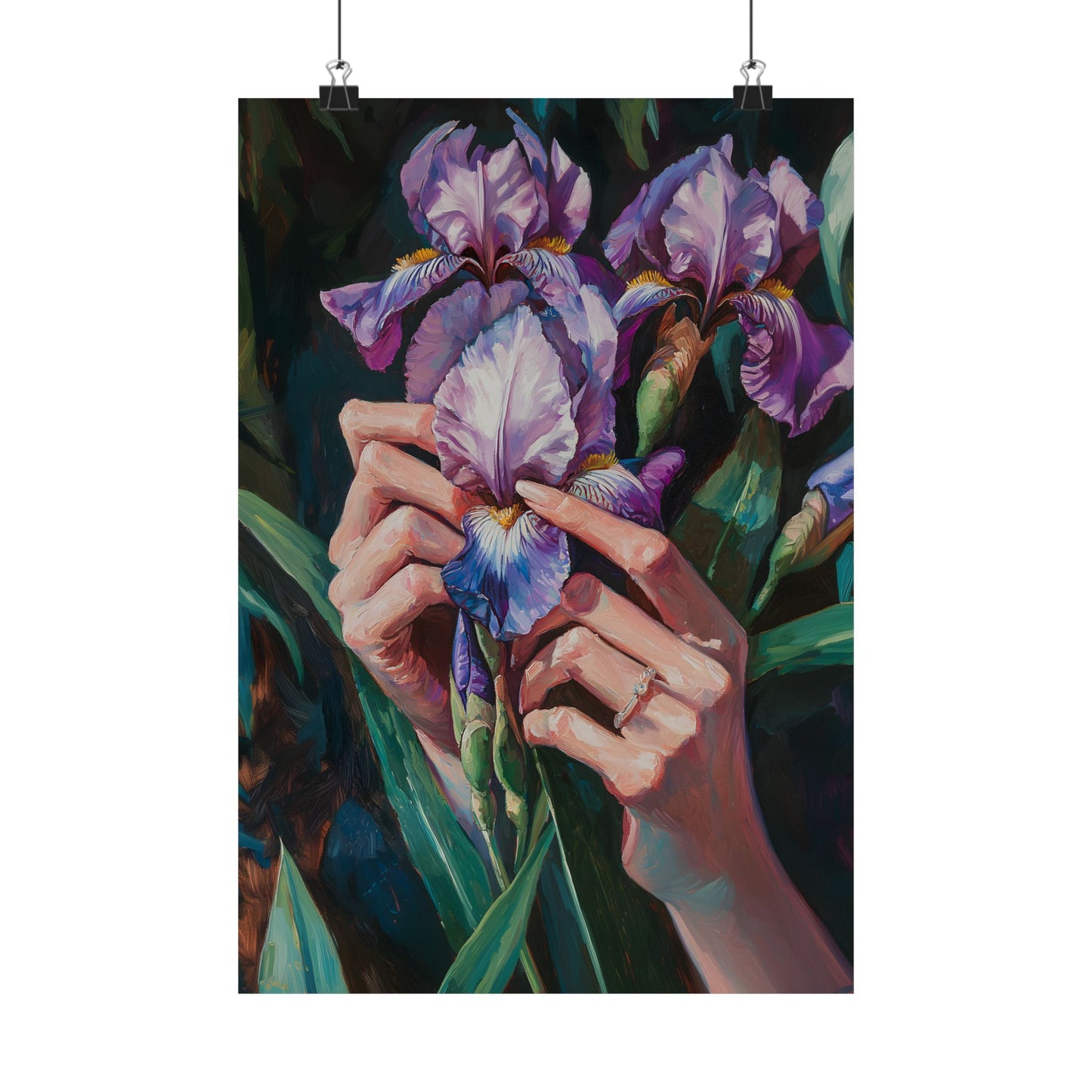 Iris Art Print