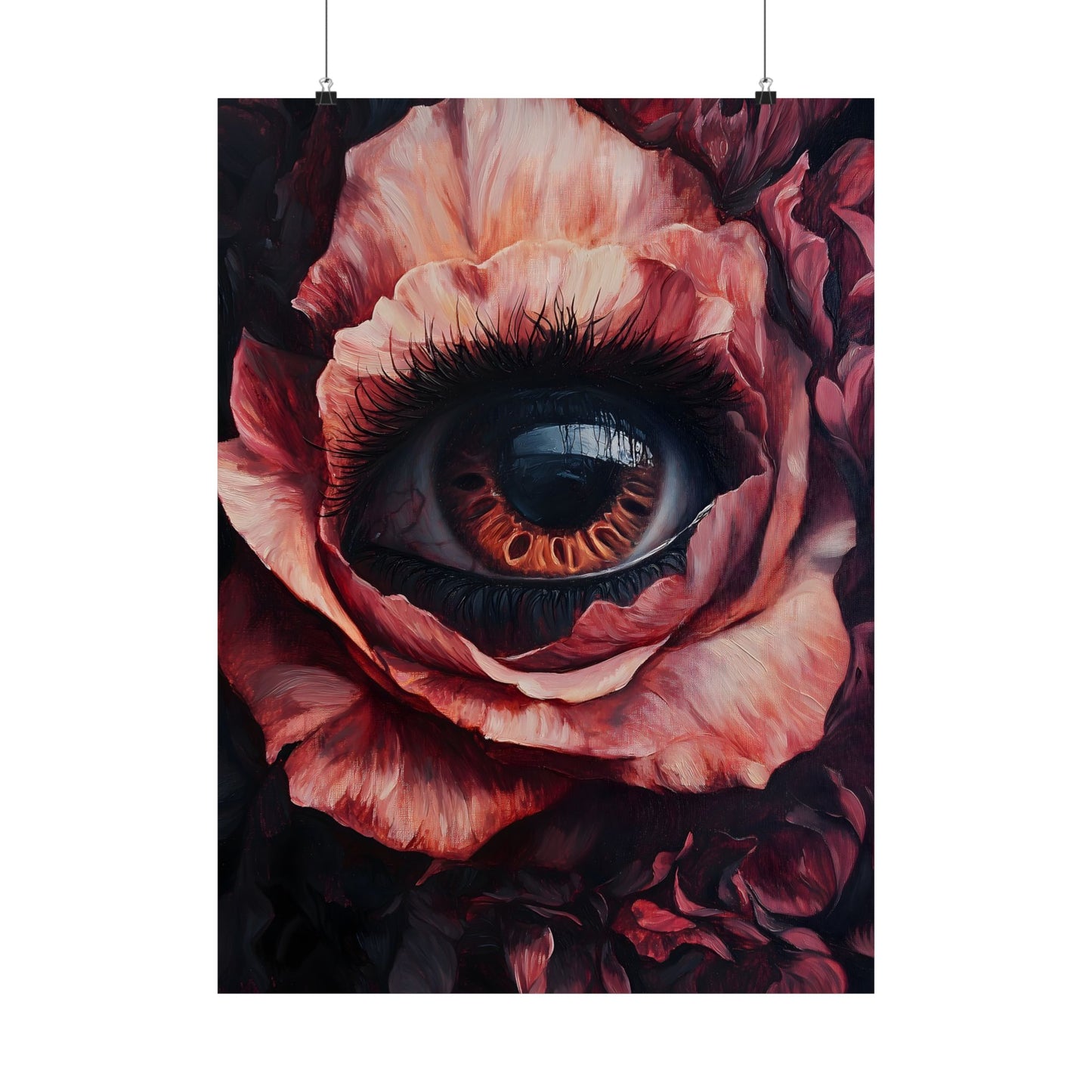 Floral Eye Art Print