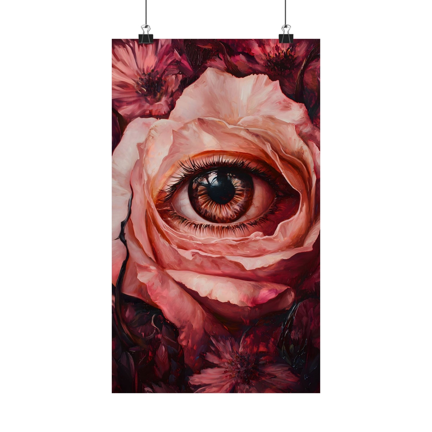 Floral Eye Art Print