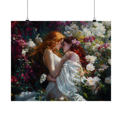 Blooming Love Art Print