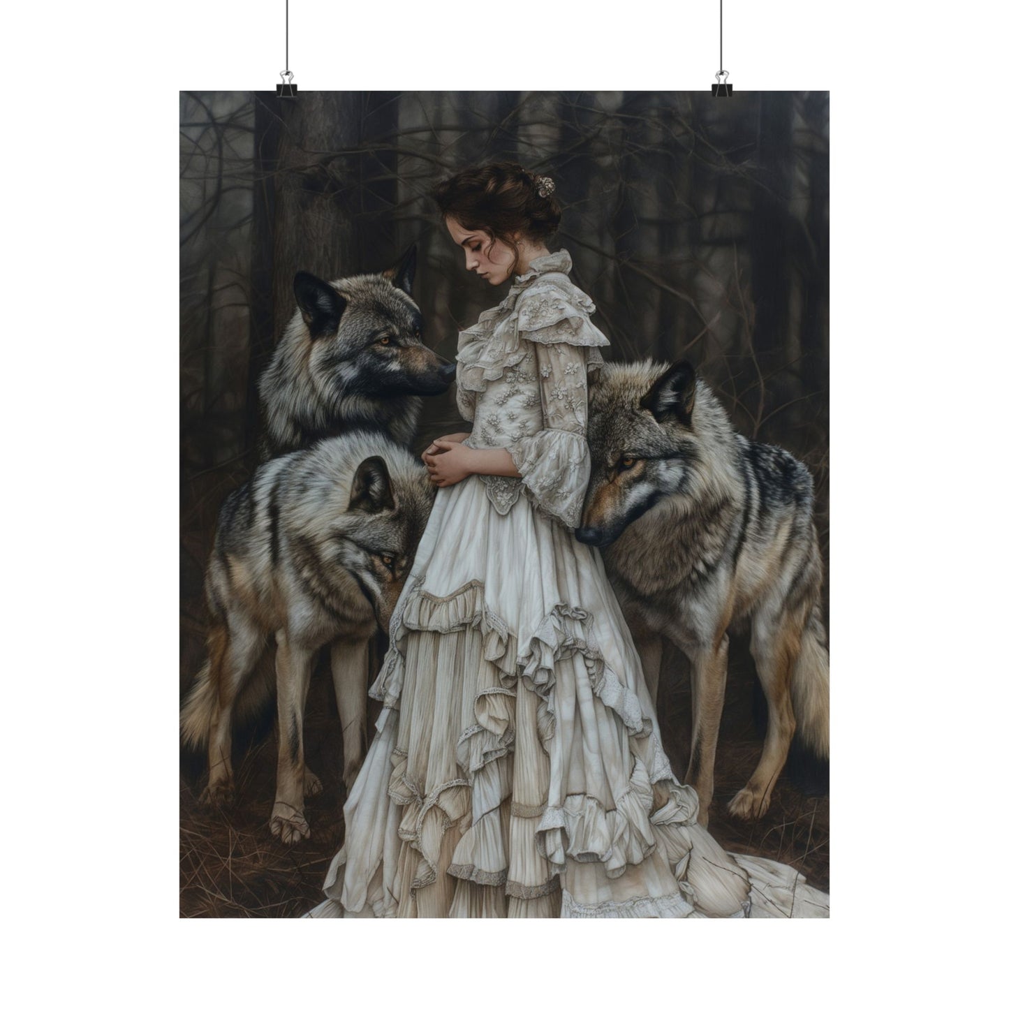 Wolves Art Print