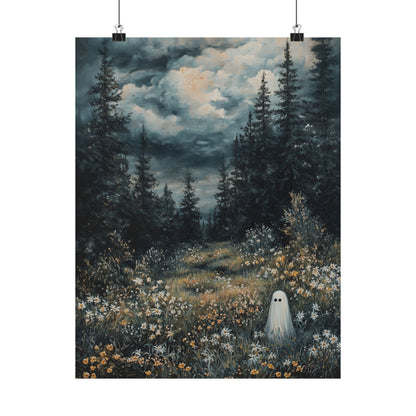 Ghostly Meadow Art Print