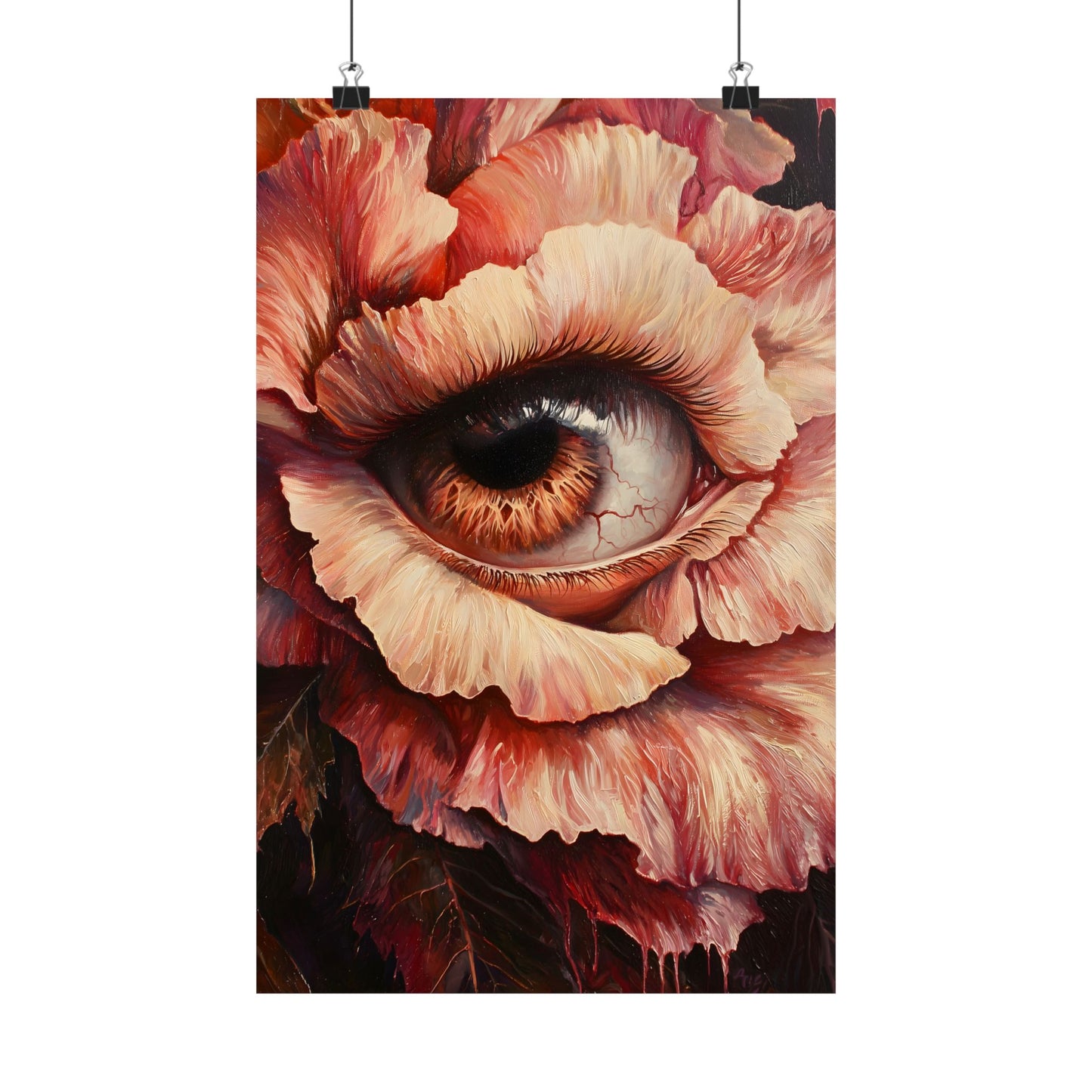 Floral Eye Art Print