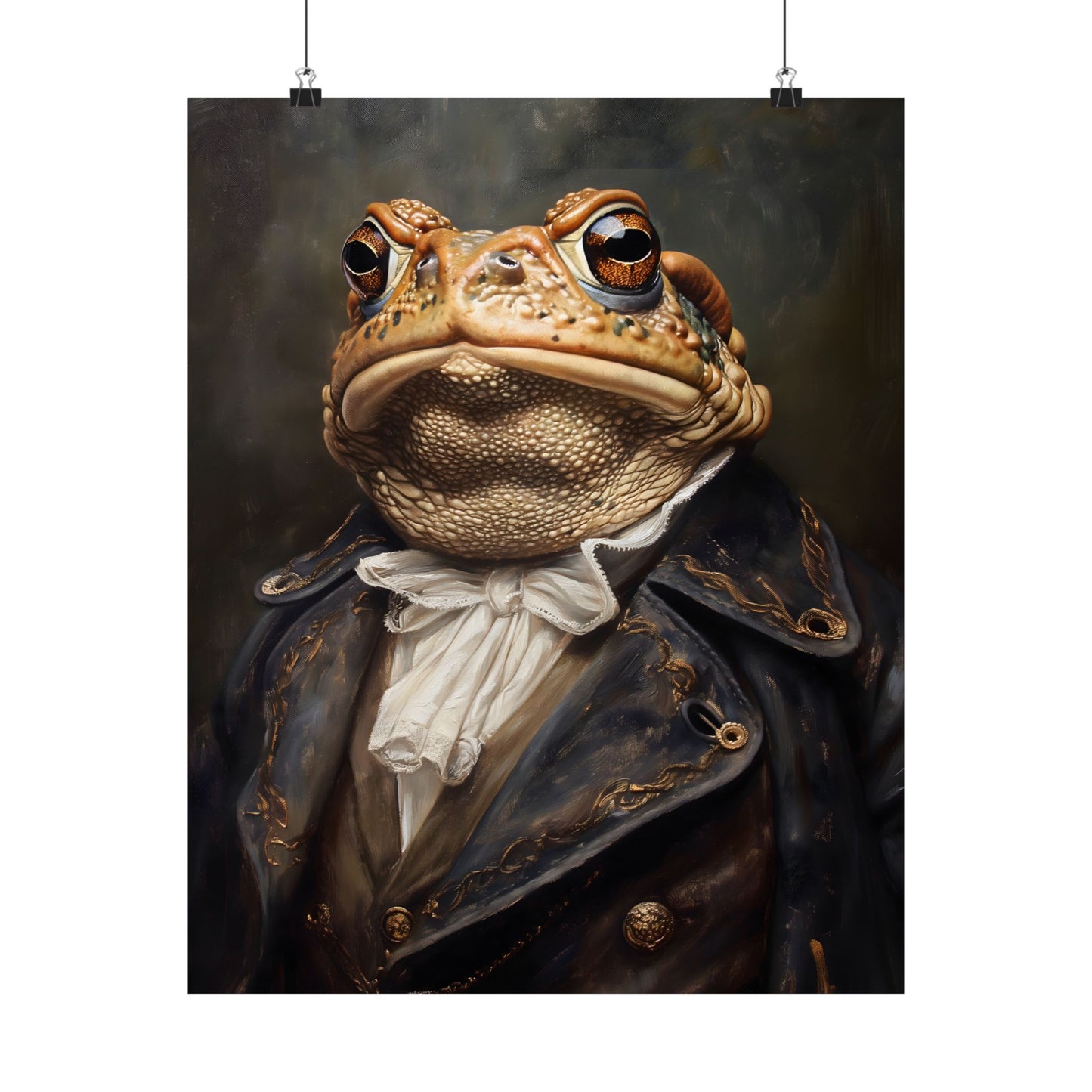 Elegant Toad Art Print