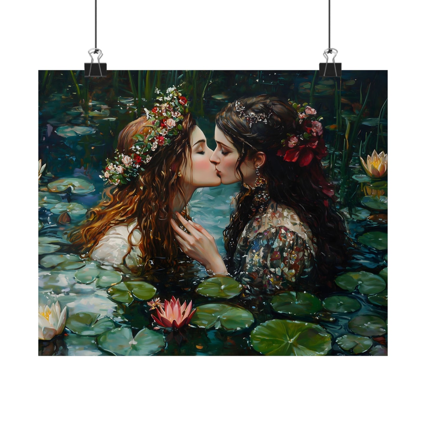 Love Lake Art Print