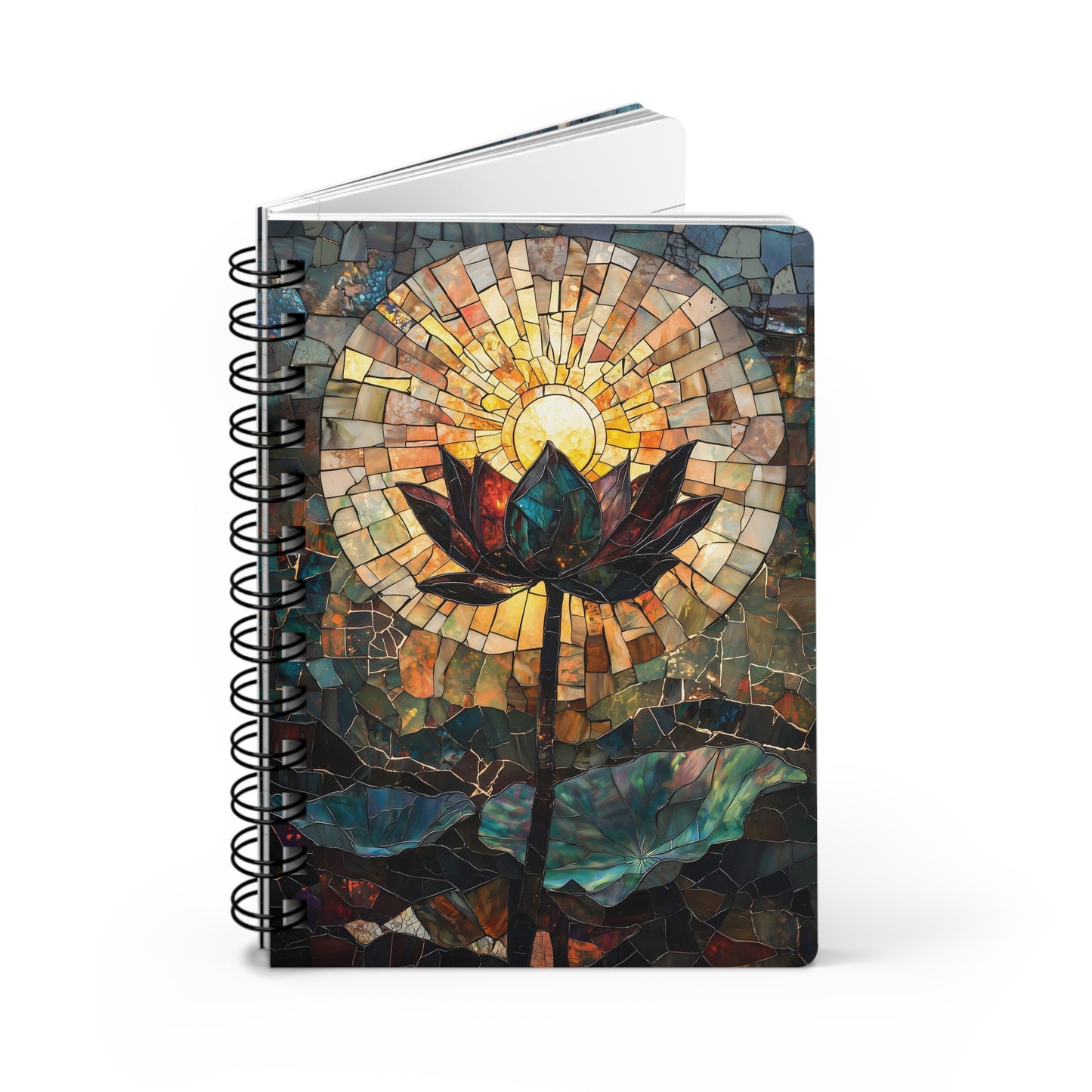 Peony Spiral Bound Journal