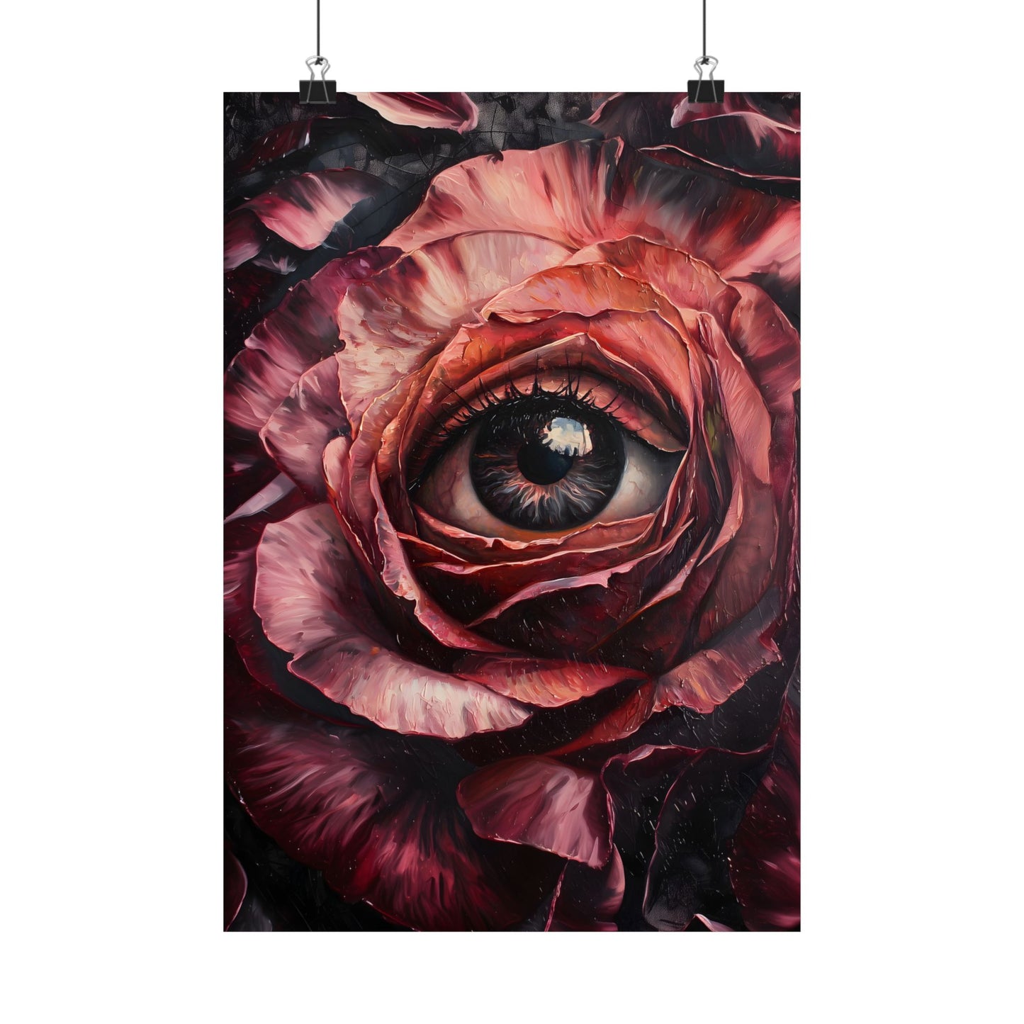 Floral Eye Art Print