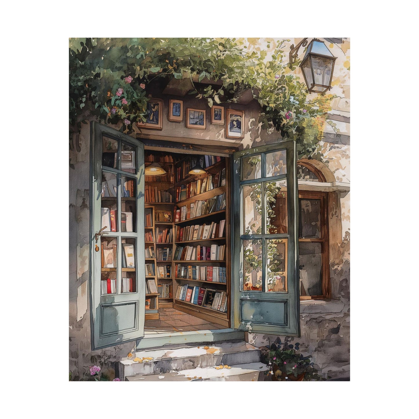 Book Shop Art Print