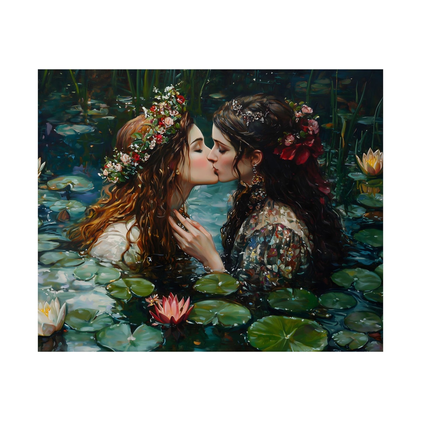 Love Lake Art Print