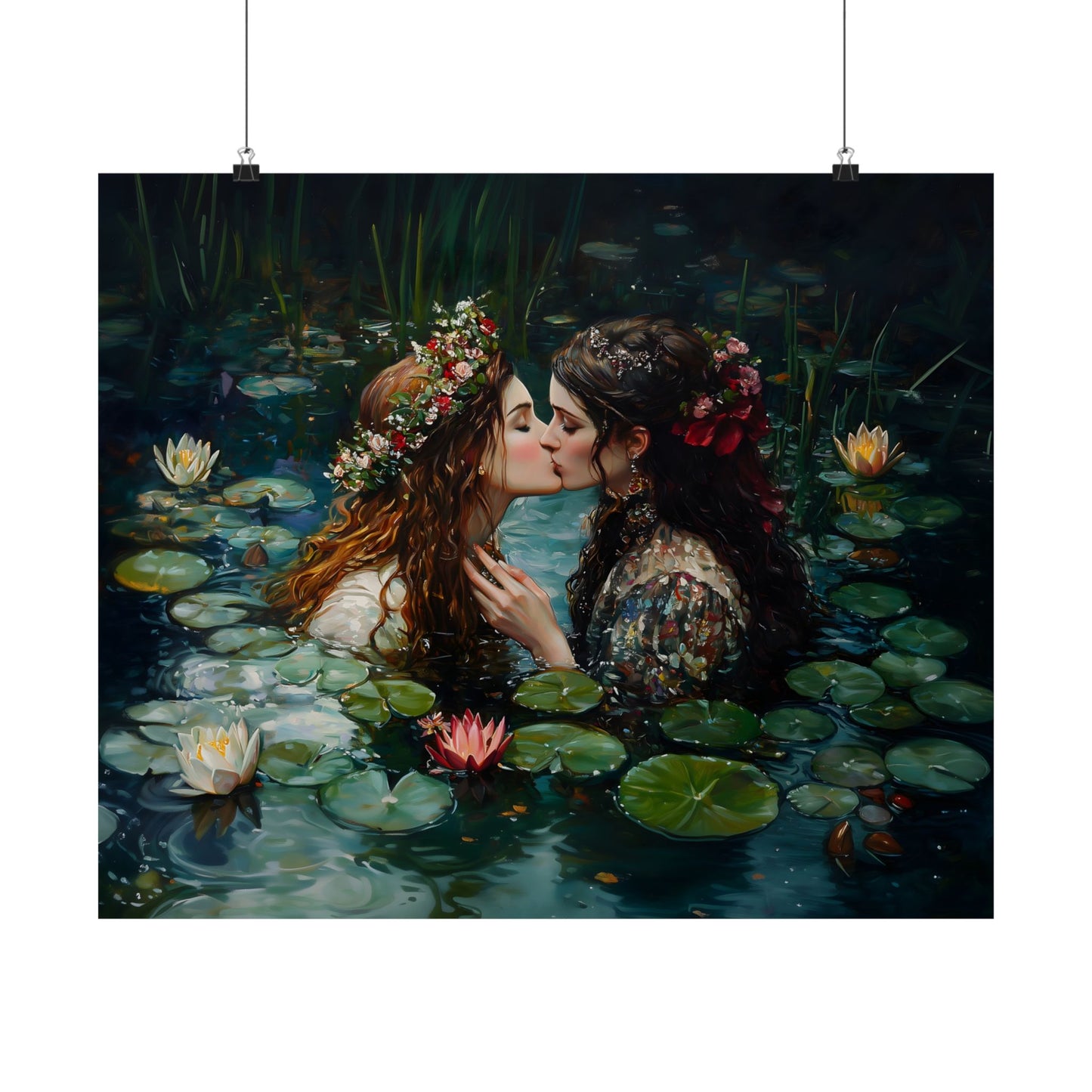 Ophelia in Love Art Print