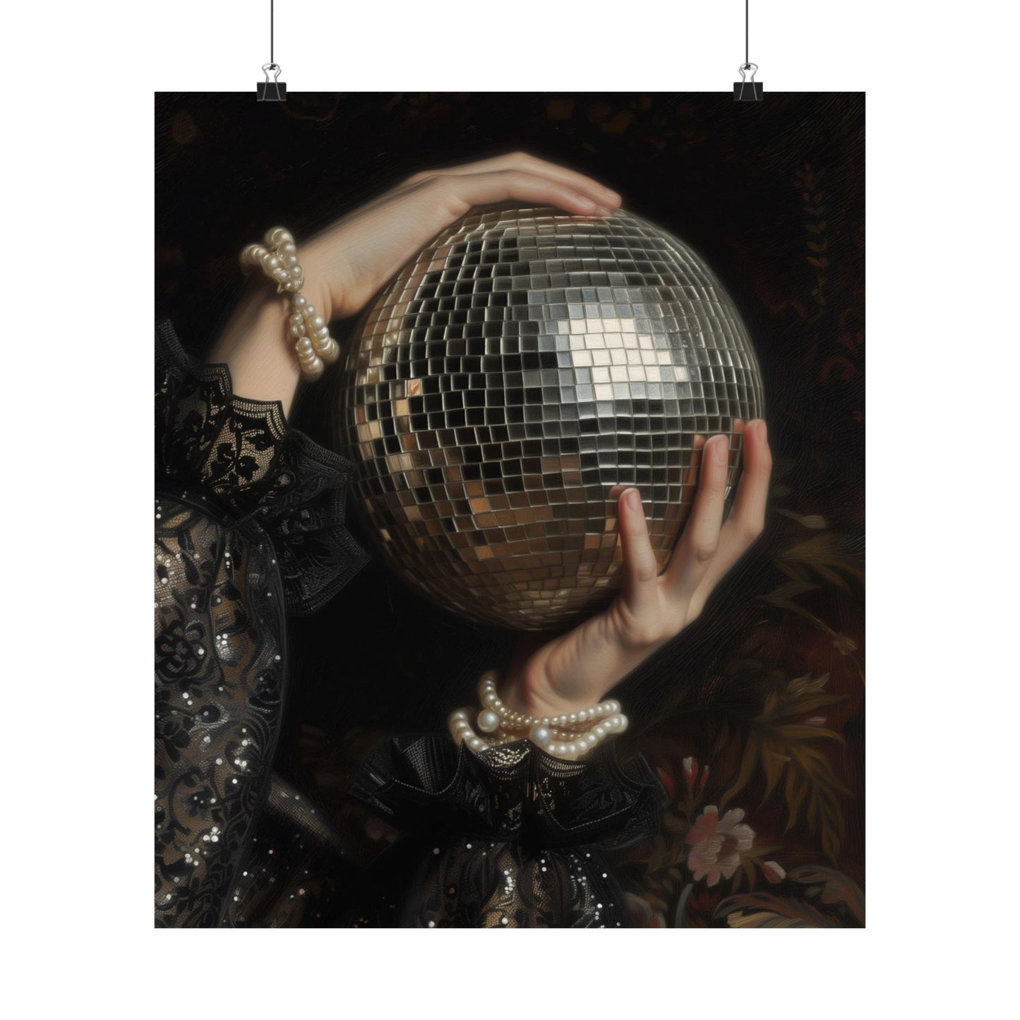 Disco Ball Art Print