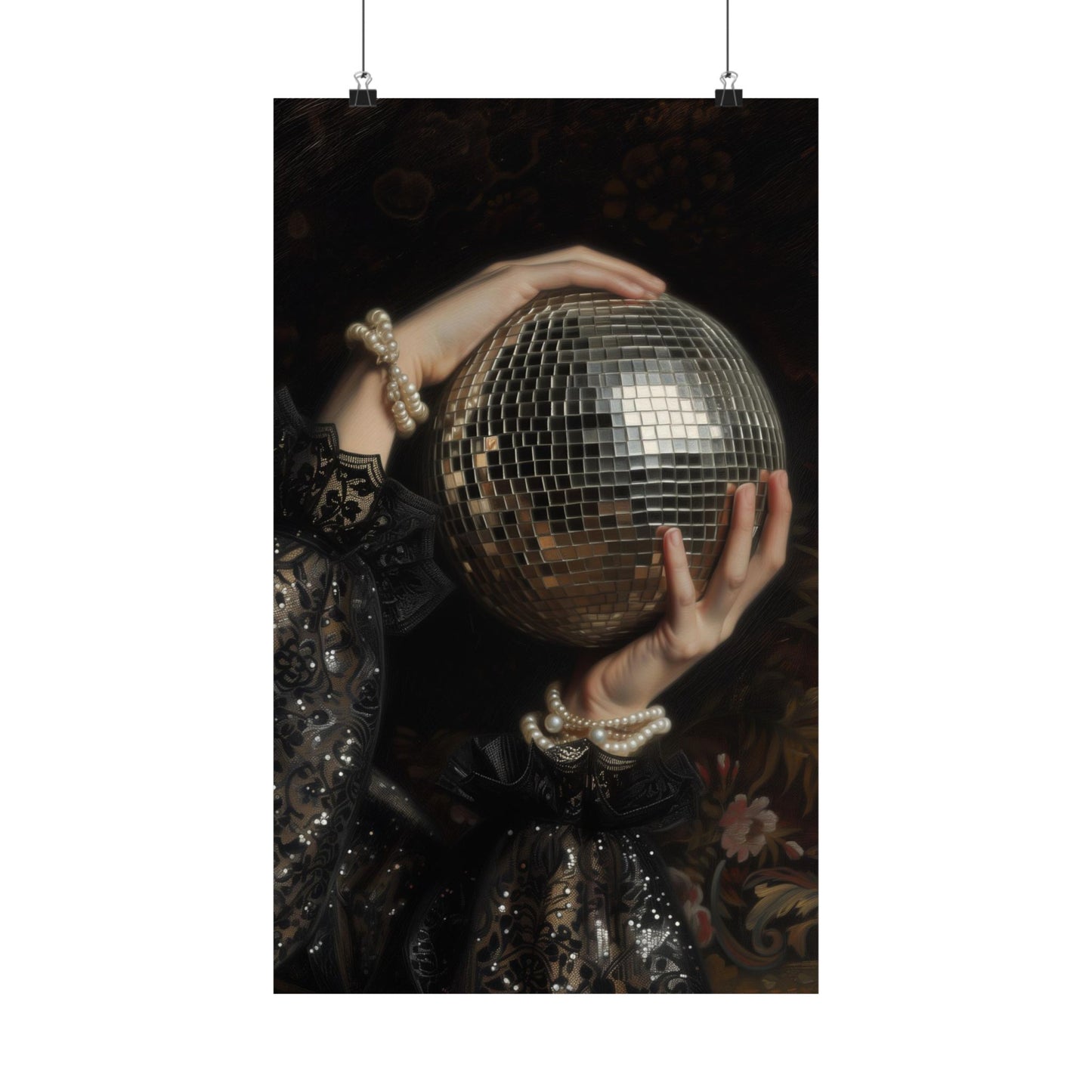 Disco Ball Art Print