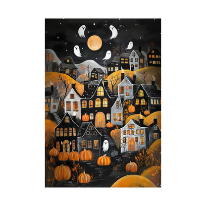 Halloween Town Art Print