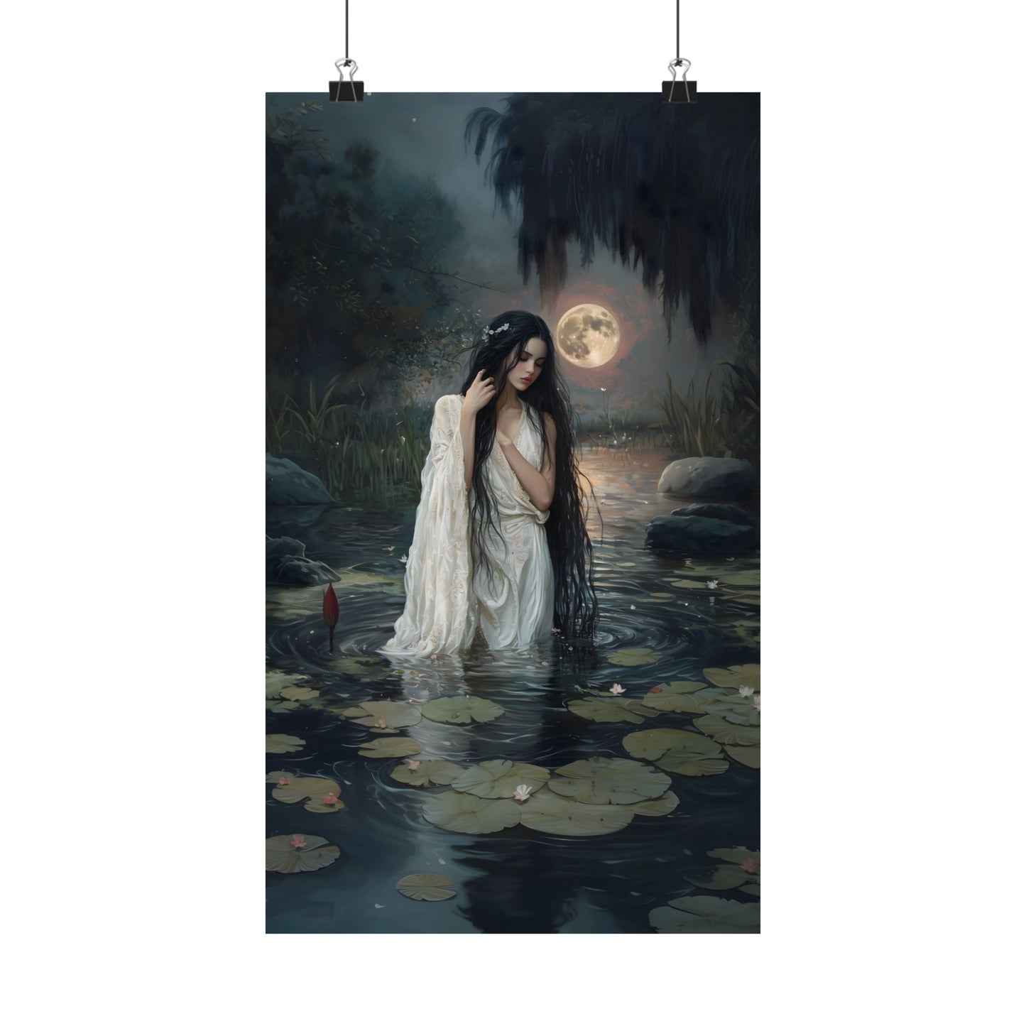 Mystery Lake Art Print