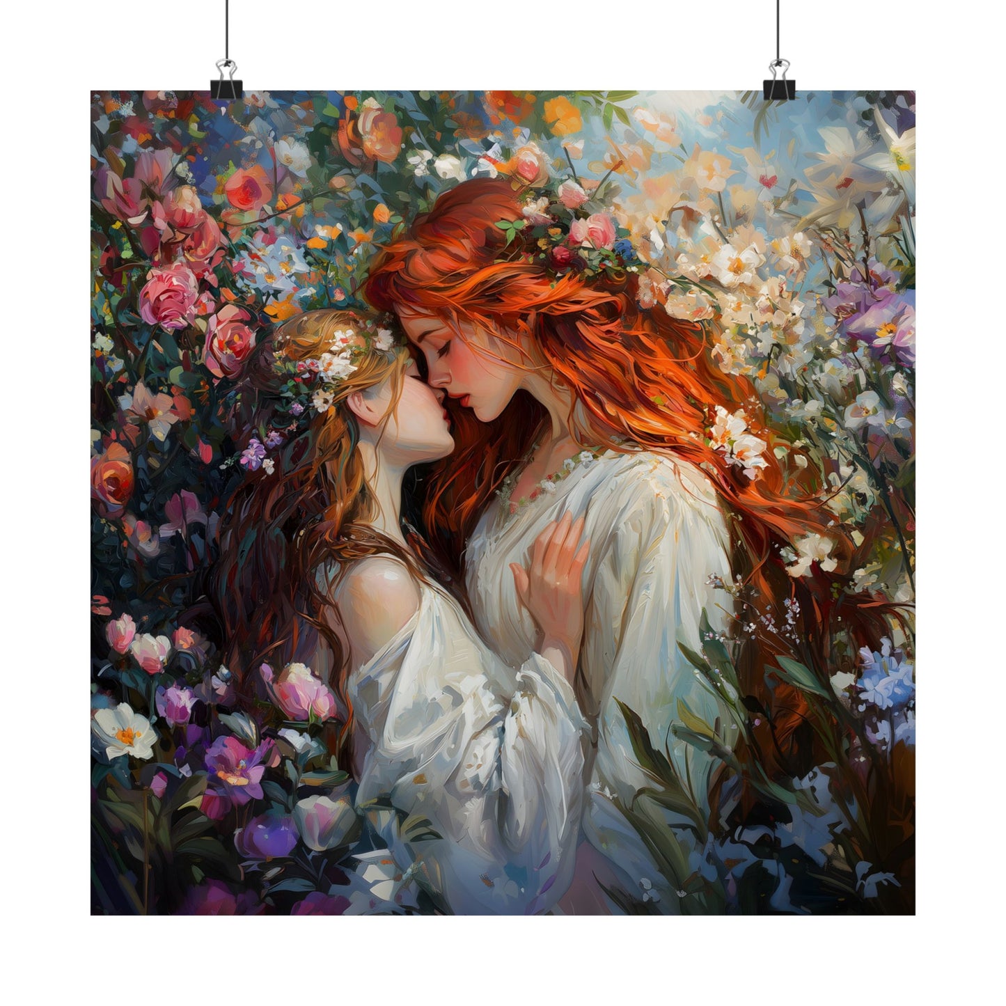 Floral Queens Art Print