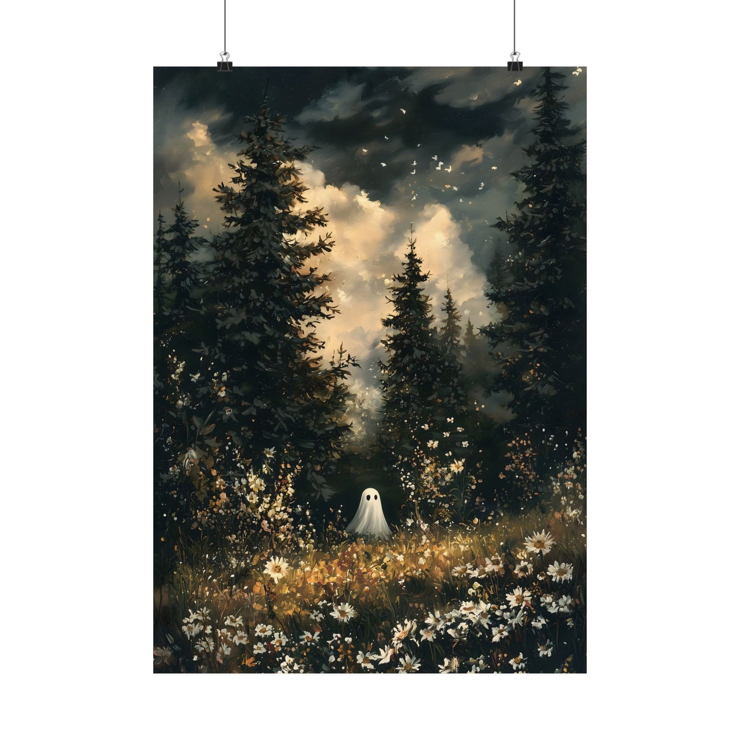 Whimsy Ghost Art Print