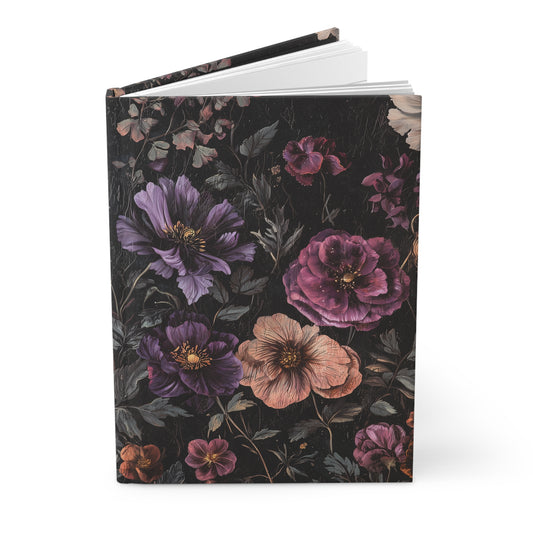 Floral Hardcover Journal