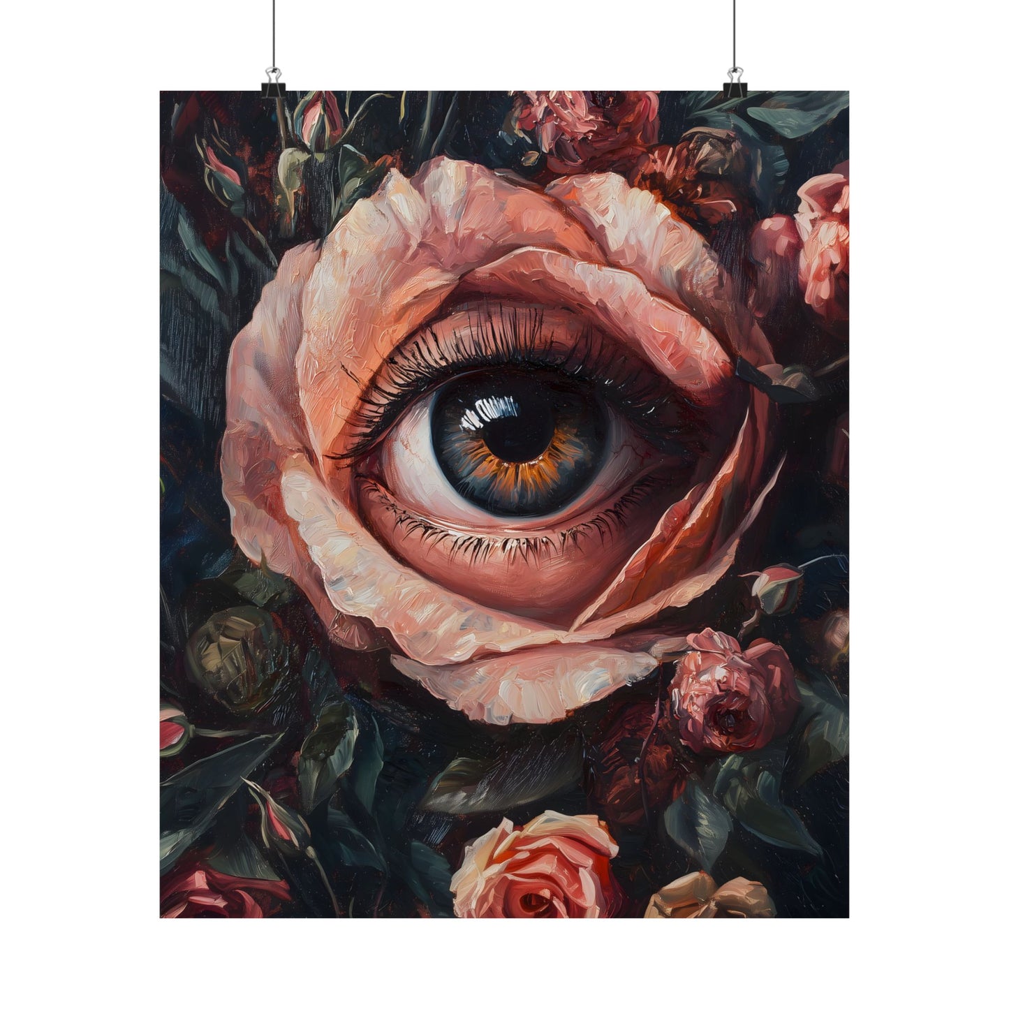 Floral Eye Art Print