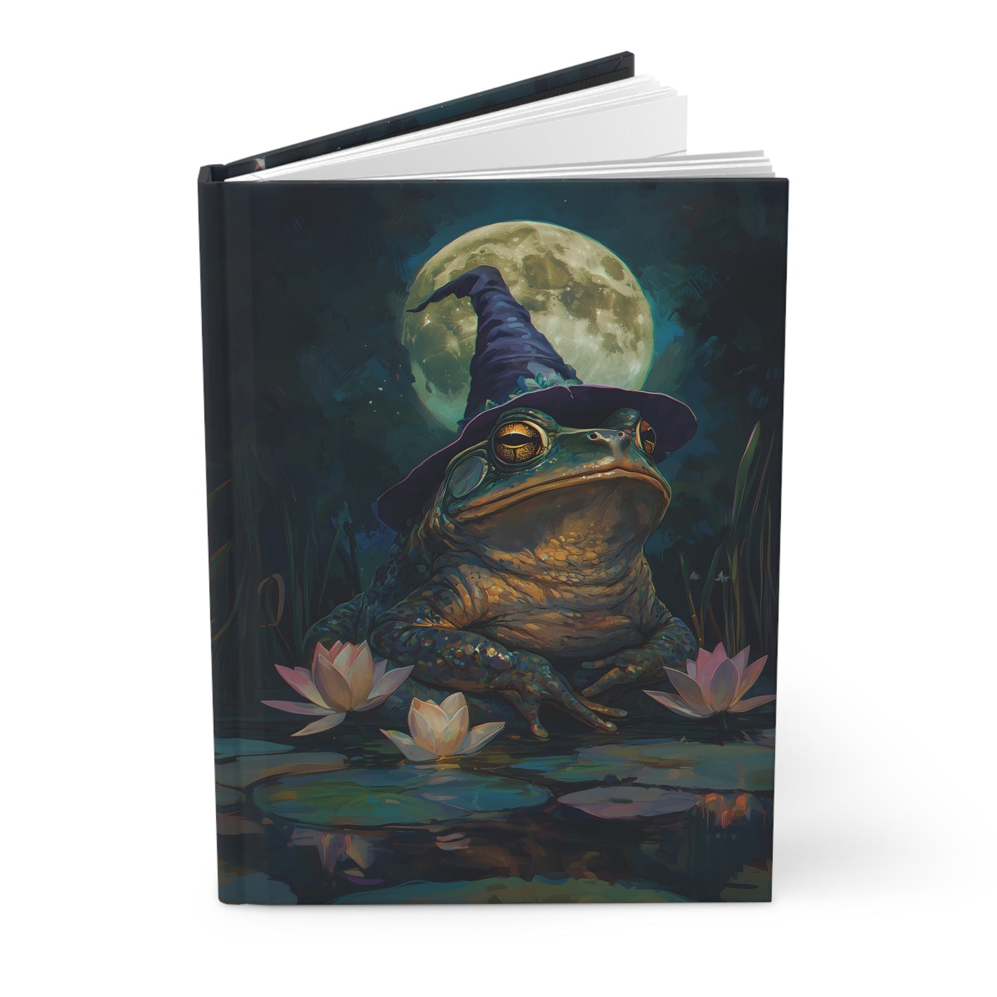 Wizard Frog Hardcover Journal