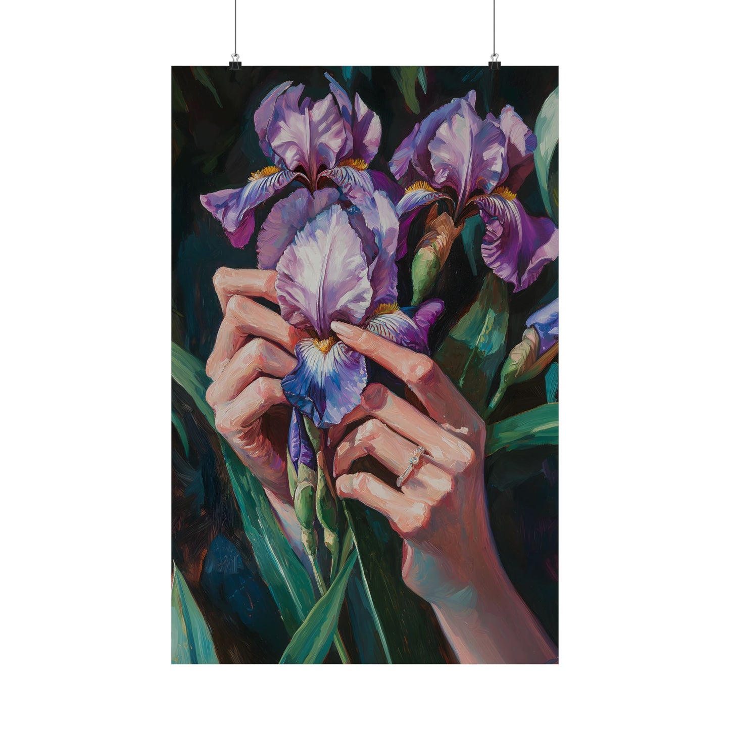 Iris Art Print