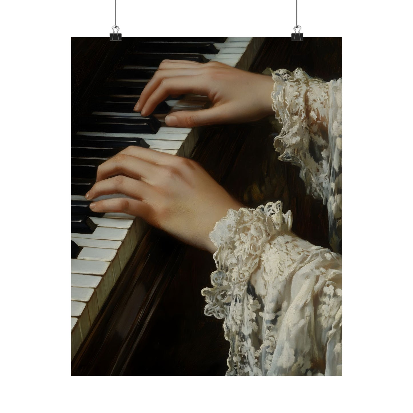 Piano Art Print