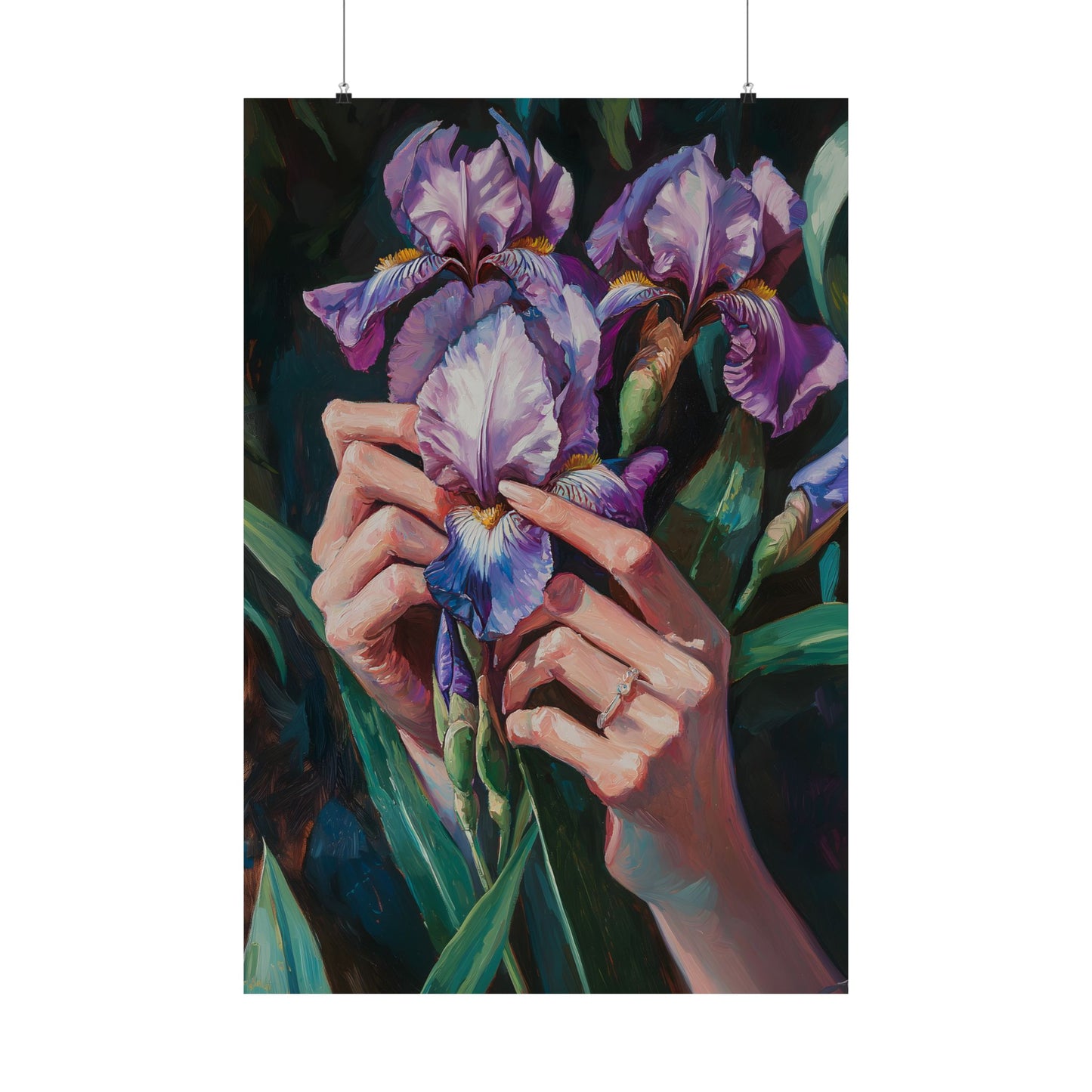 Iris Art Print