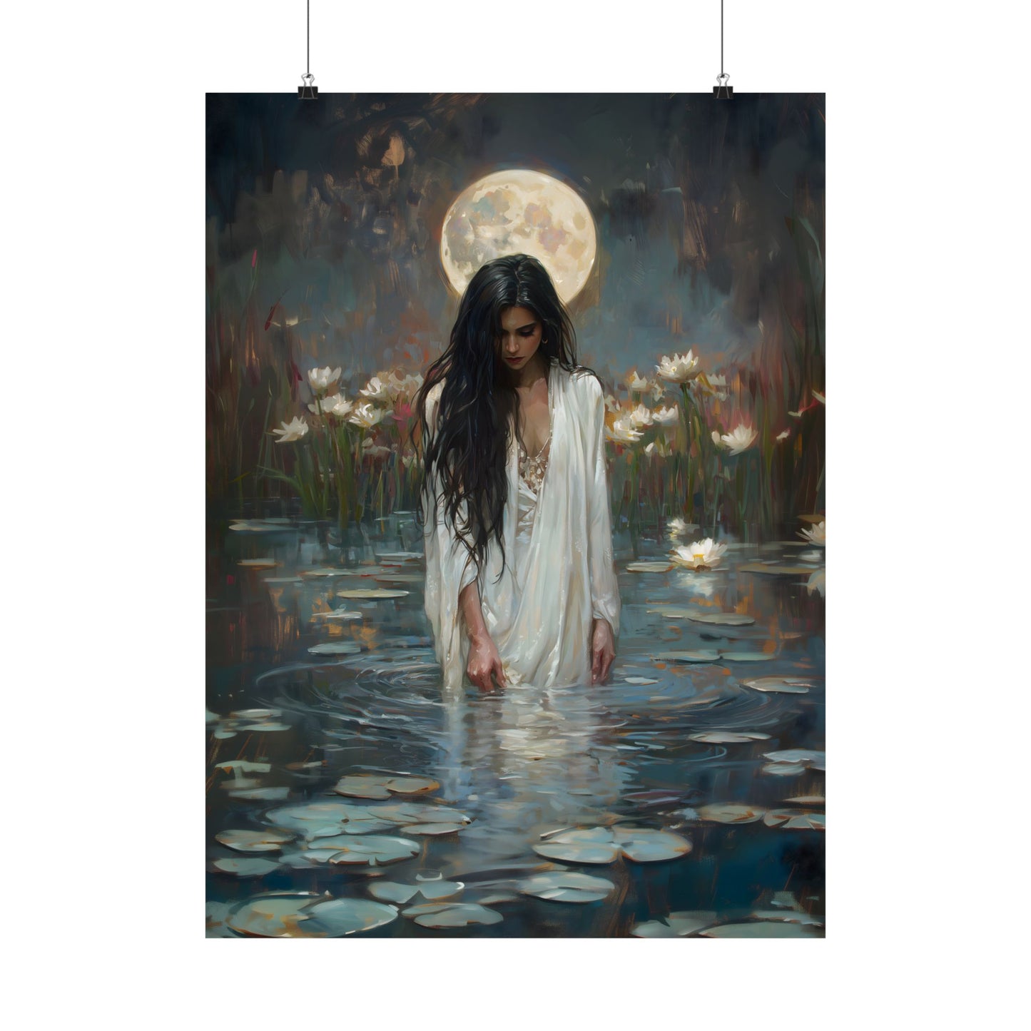 Full Moon Art Print