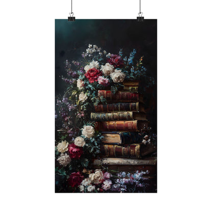 Stack of Books Art Print