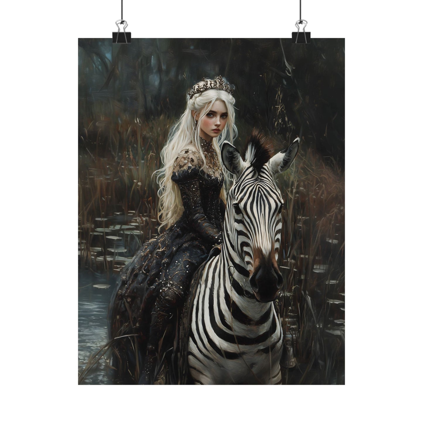 Zebra Art Print