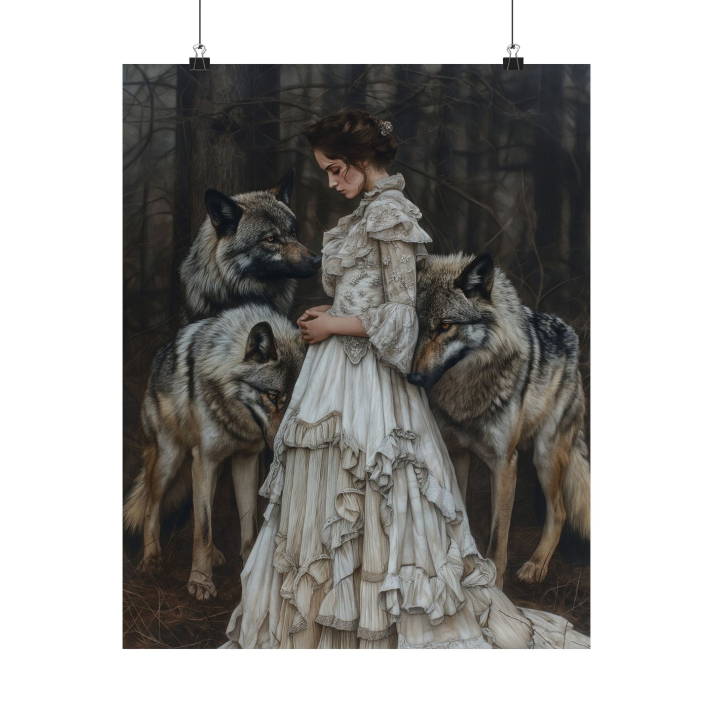 Wolves Art Print