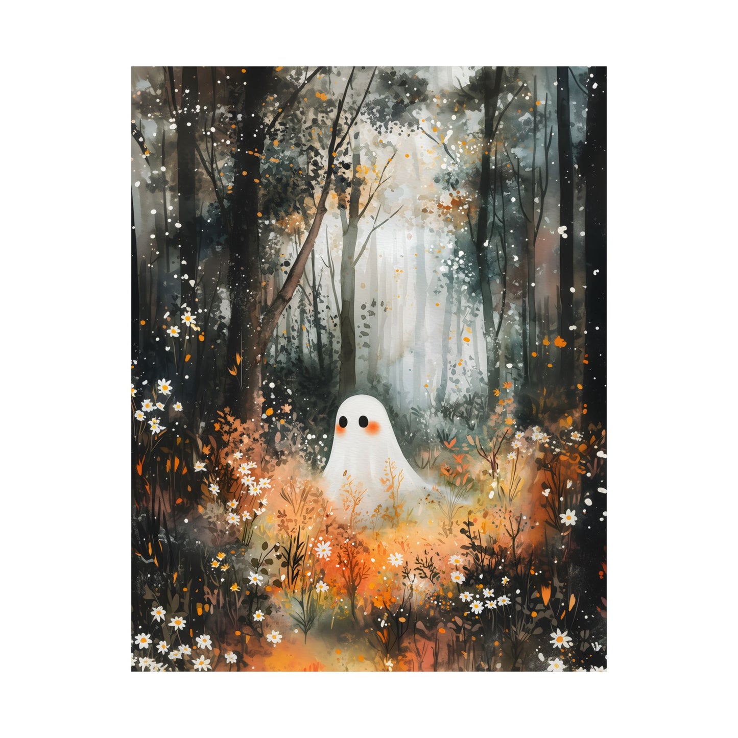 Forest Ghost Art Print