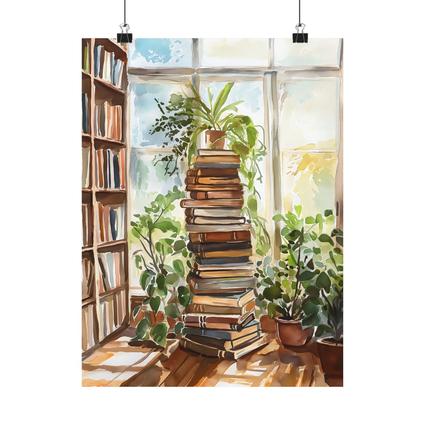 Books Art Print